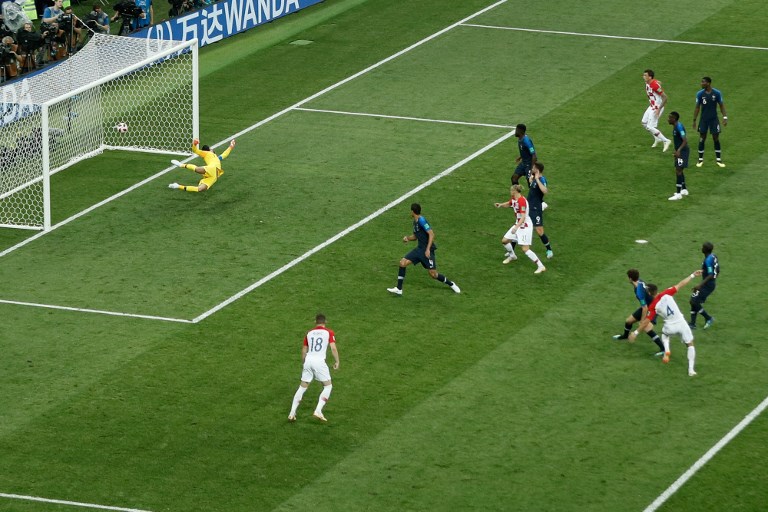 Frankrig slog Kroatien 4-2